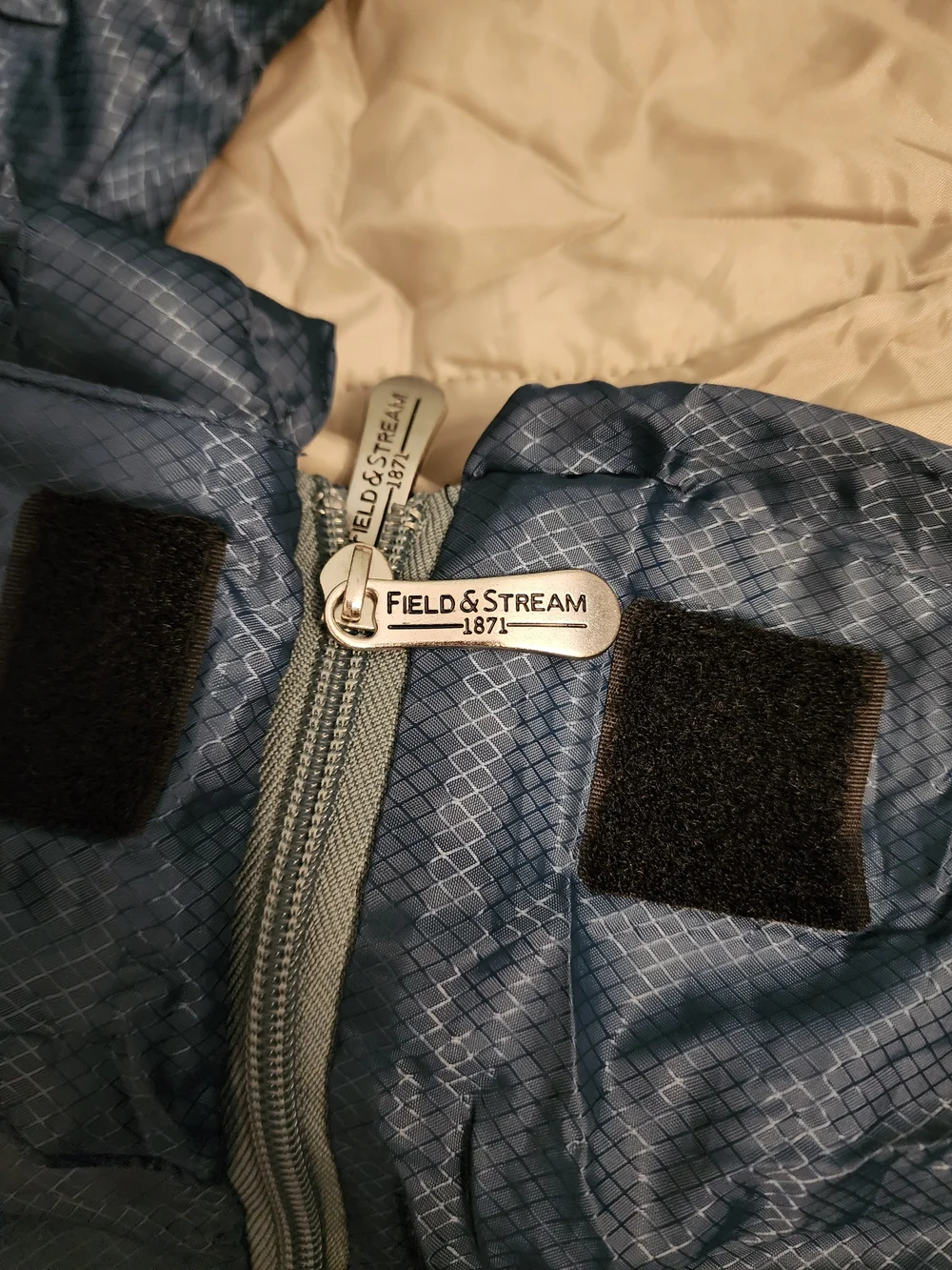 Field & Stream Blue and Black 50° Sleeping Bag